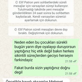 Çalışan Haklarının Verilmemesi Ve SSK'sız Çalıştırma Şikayeti