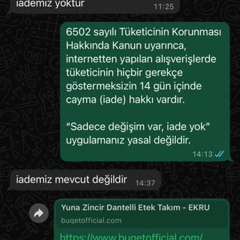 İade Hakkım Yok Sayıldı, Paramı Geri Alamıyorum