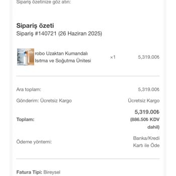 Robo Türkiye'den Aldığım Ürün Beklentimi Karşılamadı Ve İade Sürecinde Mağdur Oldum