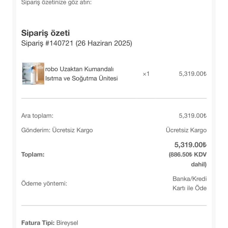 Robo Türkiye'den Aldığım Ürün Beklentimi Karşılamadı Ve İade Sürecinde Mağdur Oldum