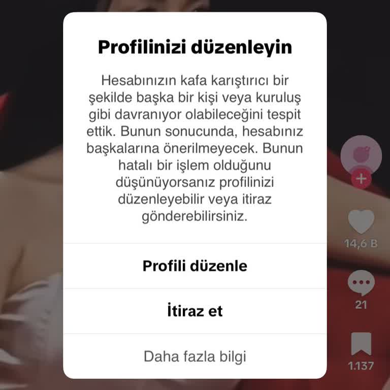 TikTok Hesabımda İtiraz Sayfası Açılmıyor, Destek Alamıyorum
