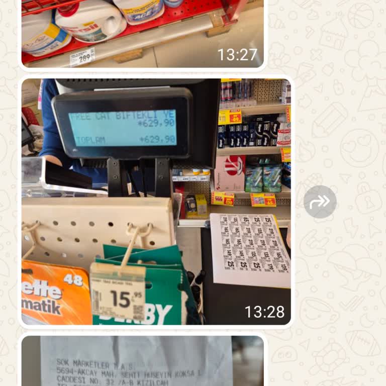 Şok Mağazasında Raf Ve Kasa Fiyatı Farkı Mağduriyeti