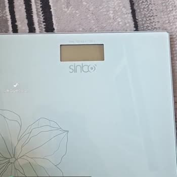 Sinbo Baskül Error Hatası Veriyor