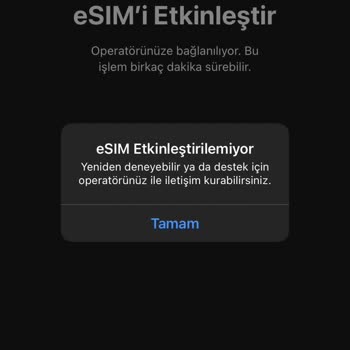 Vodafone E-SIM Aktivasyonunda Sorun Ve Müşteri Hizmetlerine Ulaşılamıyor