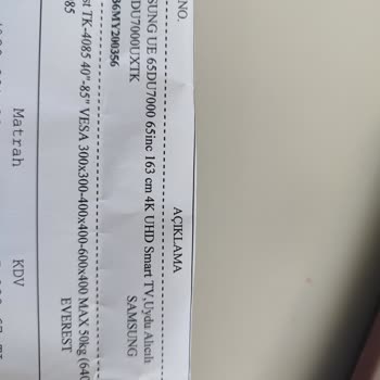 Sesli Komut Özelliği Olmayan Televizyonla Mağduriyet Yaşadım