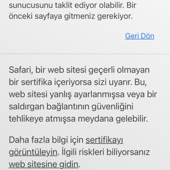 Sipariş Verdim, Ne Ürüne Ne De Siteye Ulaşabiliyorum!