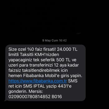 Fibabanka Faizsiz KMH Vaadiyle Yapılan Sigorta Kesintileri Mağduriyet Yaratıyor