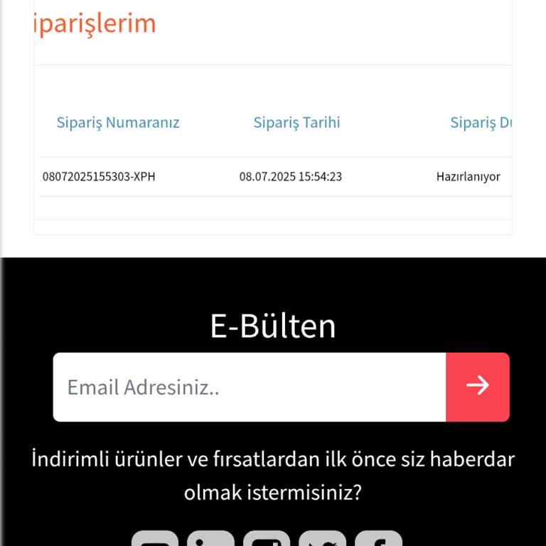 Siparişim Gönderilmiyor, Müşteri Hizmetleri Yanıtsız