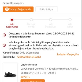 Siparişimde Israrla Yanlış Numara Gönderildi, Mağdur Edildim