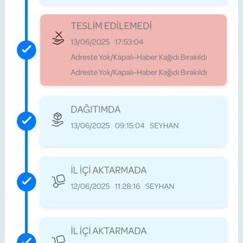 Kargom Teslim Edilmedi Ve Takip Bilgileri Yanıltıcı