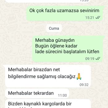 Yanlış Ürün Gönderimi Ve İletişimde Güven Sorunu Yaşadım