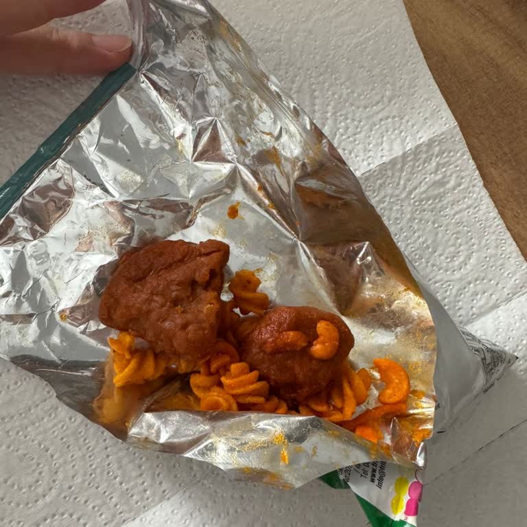 Doritos Cips İçinden Çıkan Yağ Topakları Ve Kalite Kontrol Eksikliği