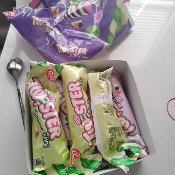 Aldığım Algida Twister 8'li Paketten 7 Adet Dondurma Çıktı