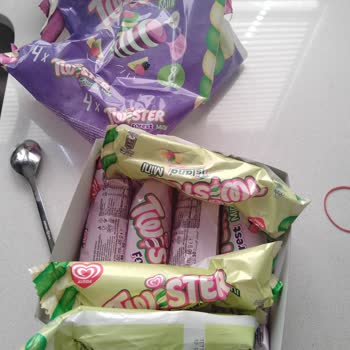 Aldığım Algida Twister 8'li Paketten 7 Adet Dondurma Çıktı