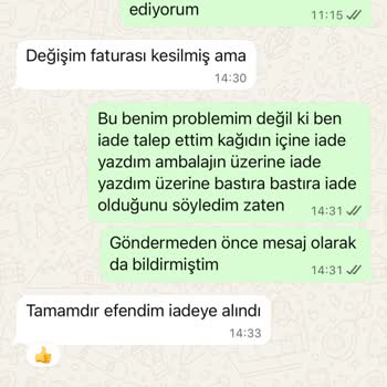 İade Sürecinde Yaşanan Gecikme Ve Müşteri Hizmetlerinin İlgisizliği