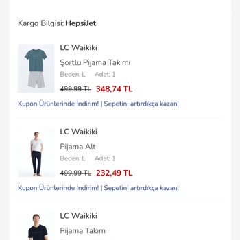 LCW Siparişim 20 Gündür Teslim Edilmedi Ve İadem Yapılmıyor