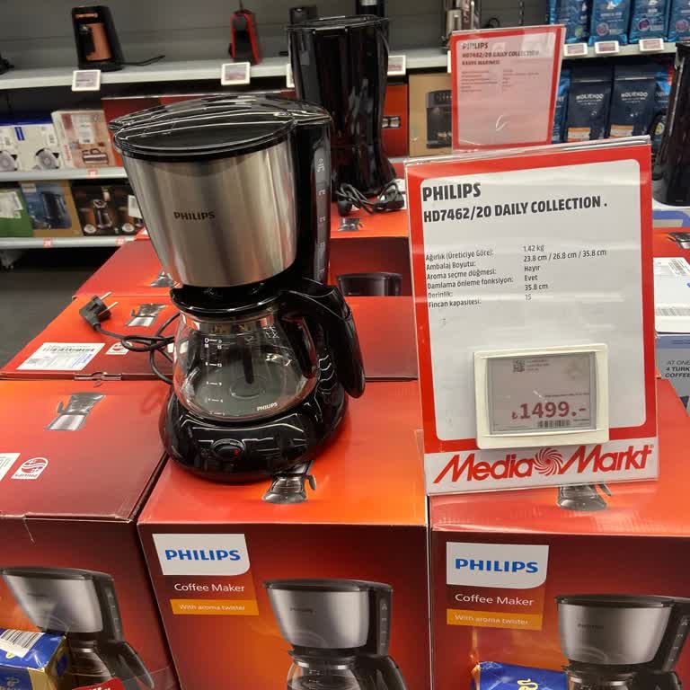 Yanlış Etiket Fiyatı Yüzünden Yaşanan Filtre Kahve Makinesi Sorunu