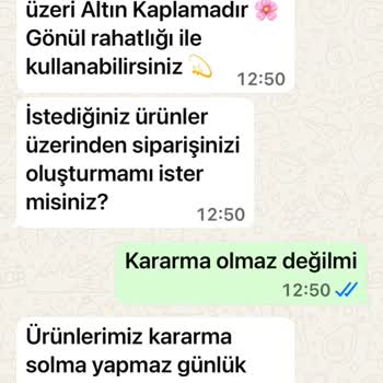 Aldığım Bileklikler Kısa Sürede Karardı, İletişim Kuramıyorum