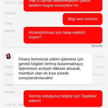 Kazancım Ödenmedi, Çekim Talebim Gecikti
