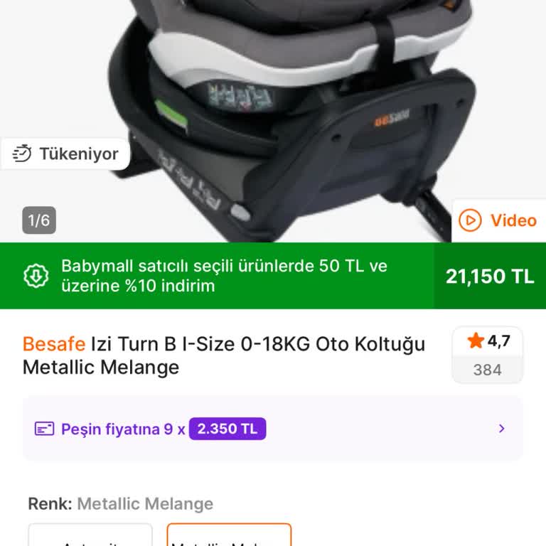 Baby Mall Adac Testinden Geçmeyen Ürünü Testli Diye Satıyorlar, Fiyat İndirimi Mağduriyeti