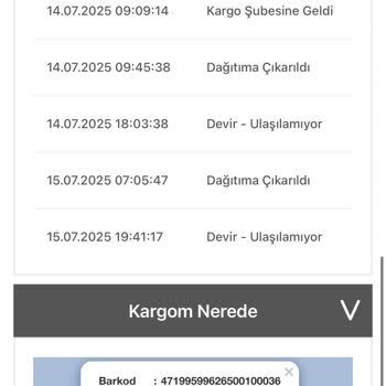 Birgündekargo'nun İletişimsizliği Ve Teslimat Sorunlarıyla Mağdur Oldum