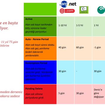 Alan Adı Süresi Ve Canlı Destek Sürecinde Bilgilendirme Sorunu