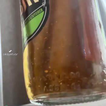 Maltana Malt İçeceğinin İçerisinde Kabuk Parçalar