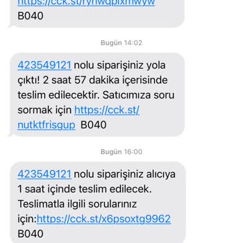 Teslim Edilmeyen Siparişe Yanlış Bilgilendirme Ve Sürekli Mağduriyet