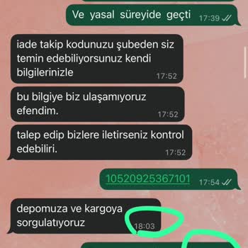 İade Sürecinde Gecikme Ve Yanıltıcı Bilgilendirme Nedeniyle Mağduriyet Yaşadım