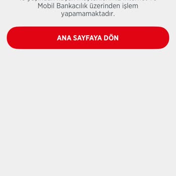 Ziraat Mobilde 18 Yaş Altı Kullanıcıya Gereksiz İşlem Sınırları