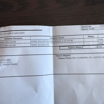 Sipariş Edilen Gözlük Yerine Farklı Model Gönderildi, Stokta Da Kalmadı