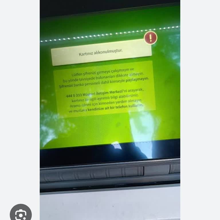 ATM Kartımı Yuttu, Mağduriyetimin Giderilmesini İstiyorum