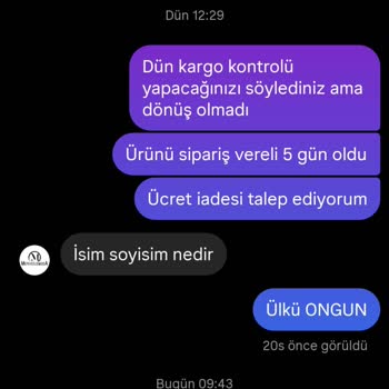 Satın Aldığım Ürün Gönderilmedi, Muhatap Bulamıyorum