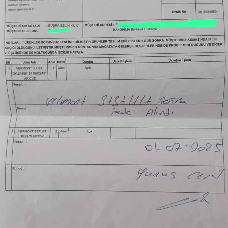 Ücret İadesi Gecikiyor, Müşteri Hizmetleri Çözüm Sunmuyor