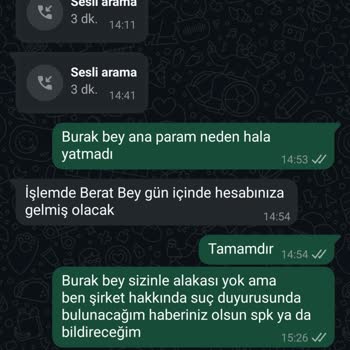 Kazancımı Çekemediğim İçin Mağdur Oldum
