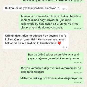 Tek Kullanımda Bozulan Bikini Ve Yetersiz Müşteri Desteği