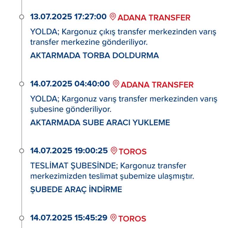 Kargom Kayboldu, Şube Ve Müşteri Hizmetleri Bilgi Vermiyor