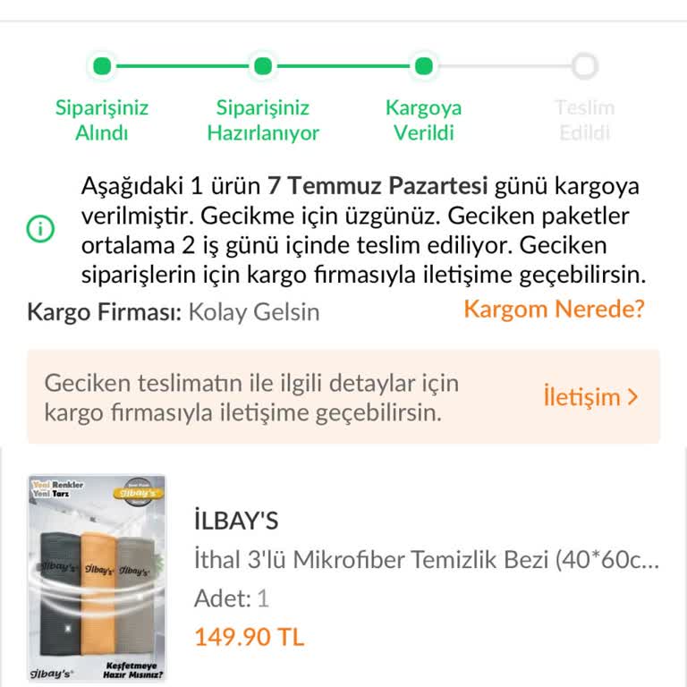 Kargoya Verilen Ürün Günlerdir Teslim Edilmedi, Çözüm Sürekli Erteleniyor