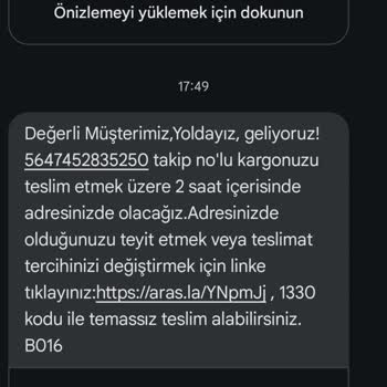 Teslimat Sorunları Ve Bilgilendirme Tutarsızlığı