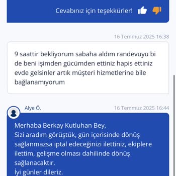 Modem Kurulumu İçin Verilen Randevuya Uyulmadı, Zaman Ve Para Kaybı Yaşadım