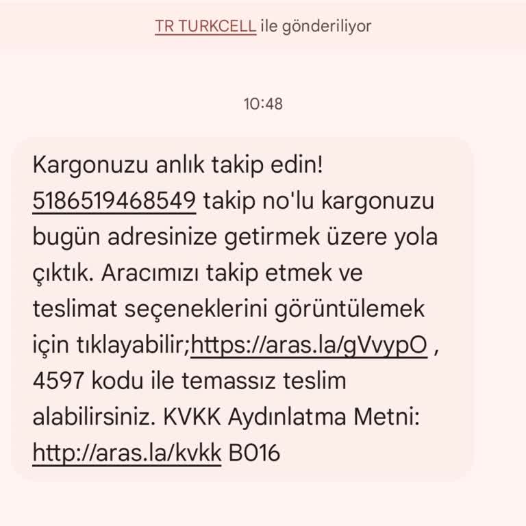 Aras Kargo Teslimat Sorunları Nedeniyle Mağduriyet Yaşıyorum