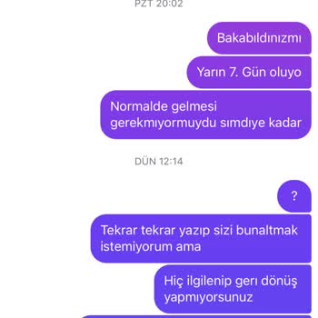 Eksik Gönderilen Ürünler Ve Müşteri Hizmetlerinin İlgisizliği