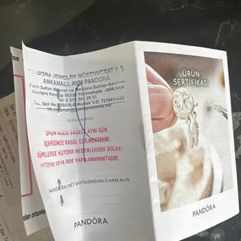 Pandora'dan Aldığım Charm Kırıldı, Mağaza Yardımcı Olmadı