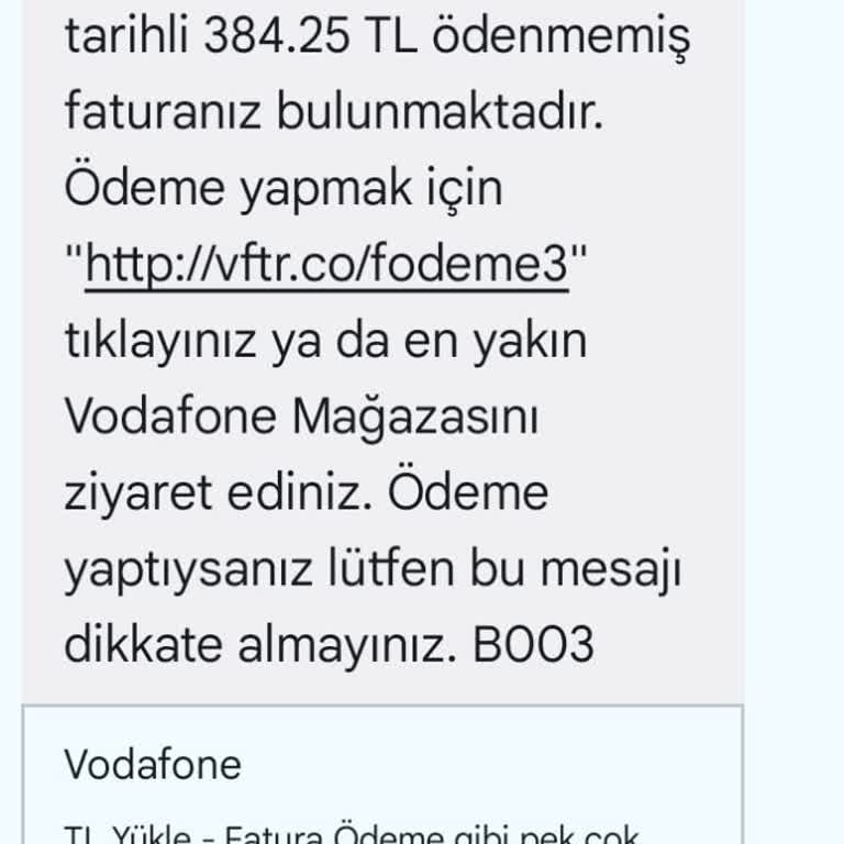 Vodafone Hattımı Kapatamıyor Sürekli Borç Çıkarıyorlar