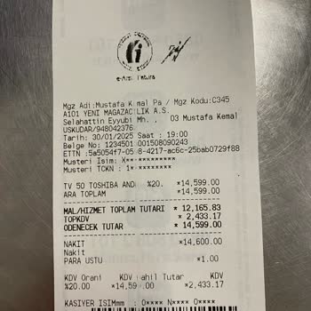 A101 Ve Vestel Yetkili Servisi Arasında Sorumluluk Aktarımıyla Mağduriyet