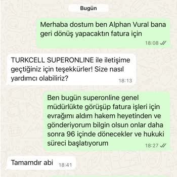 Superonline'ın Cayma Bedeli Sözünü Tutmaması Ve İletişimsizlik Sorunu
