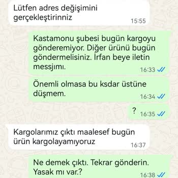 Yanlış Şehre Gönderilen Ürün Ve Satıcı Firmanın Ciddiyetsiz Davranışları