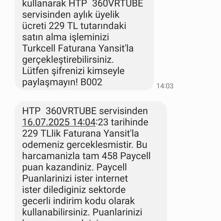 Onaysız Üyelik Ve İzinsiz Ödeme Mağduriyeti Yaşadım