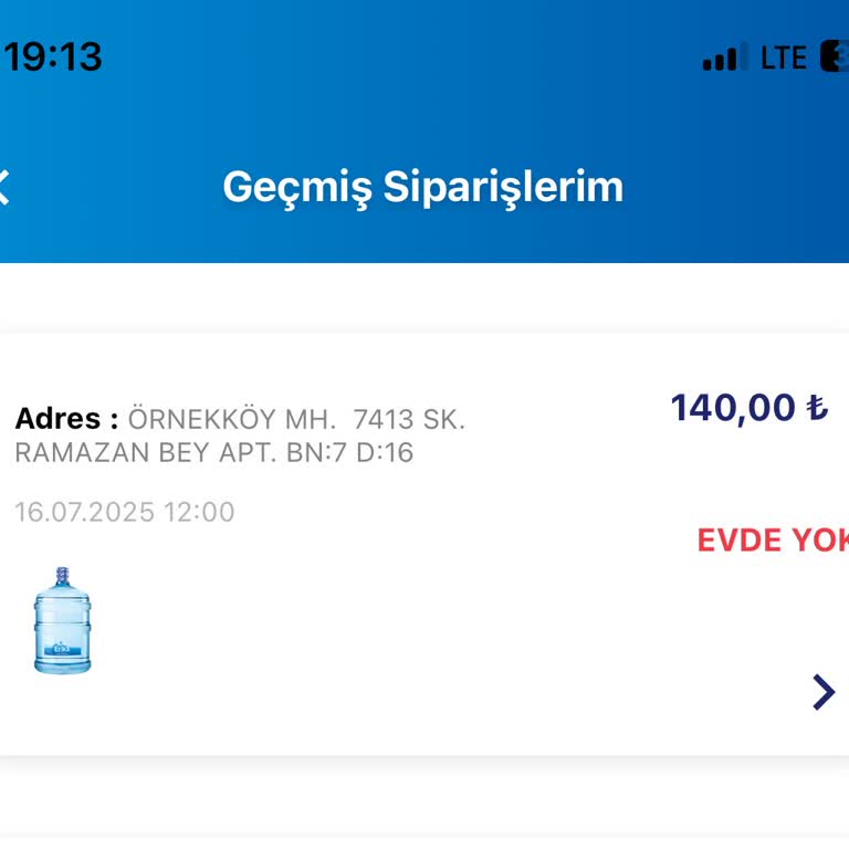 Online Ödenen Su Siparişim Teslim Edilmedi, Çağrı Merkezine De Ulaşılamıyor