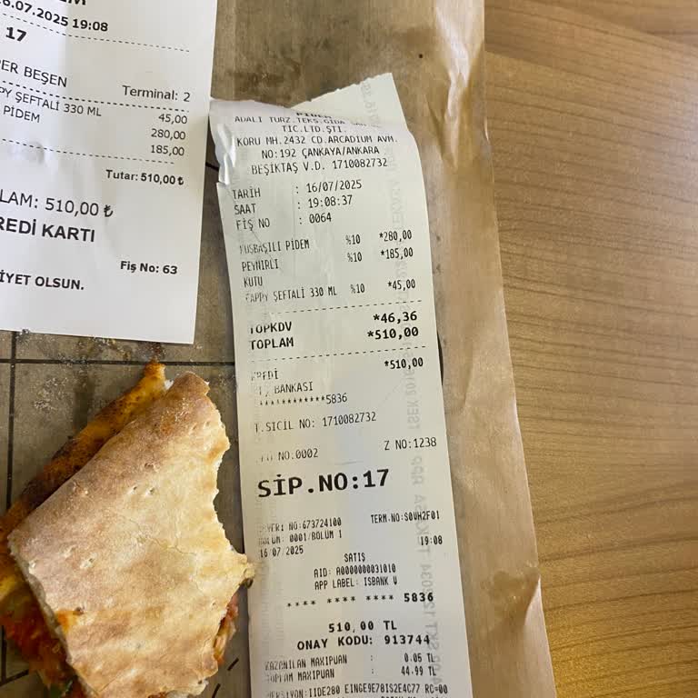 Sipariş Verdiğim Pide Çiğ Ve Az Malzemeli Geldi